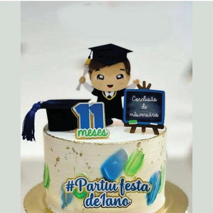 Arquivo de corte topo de bolo Formatura