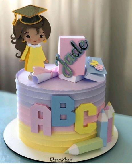 Arquivo de corte topo de bolo Formatura