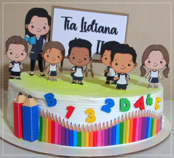 Arquivo de corte topo de bolo Formatura