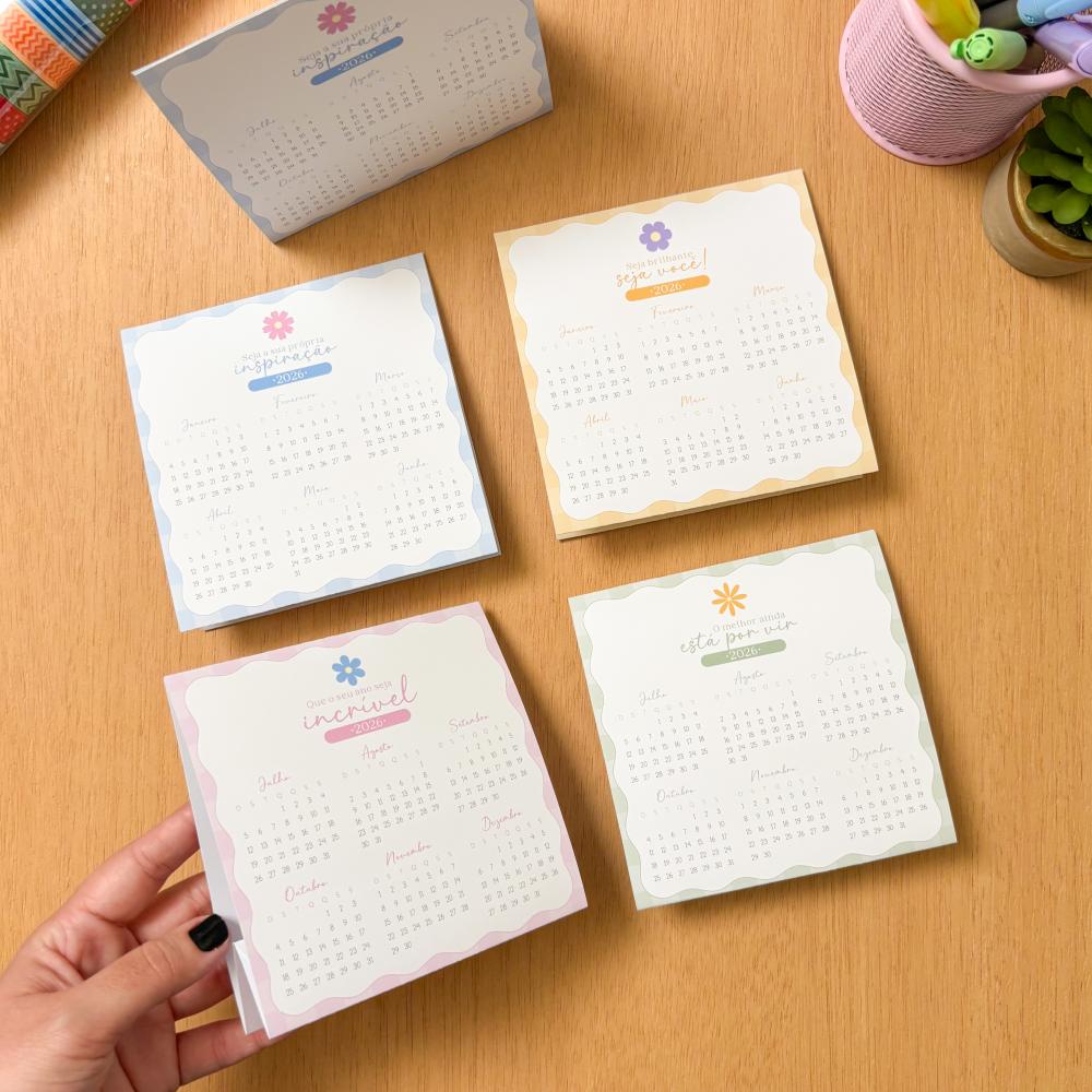 Arquivo de corte Calendário 2026