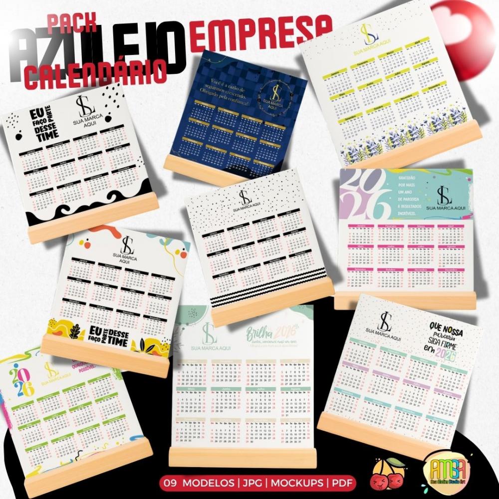 Arquivo de corte Calendário 2026