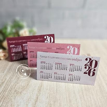 Arquivo de corte Calendário 2026