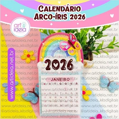 Arquivo de corte Calendário 2026