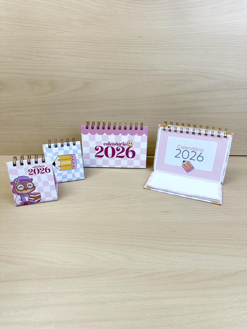 Arquivo de corte Calendário 2026