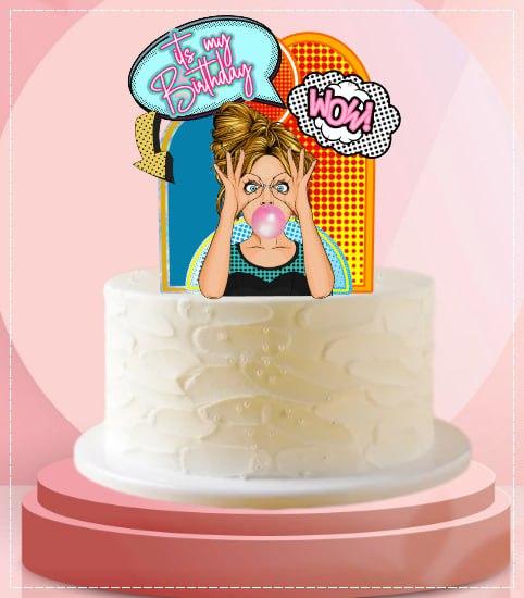 Arquivo de corte topo de Happy Birthday