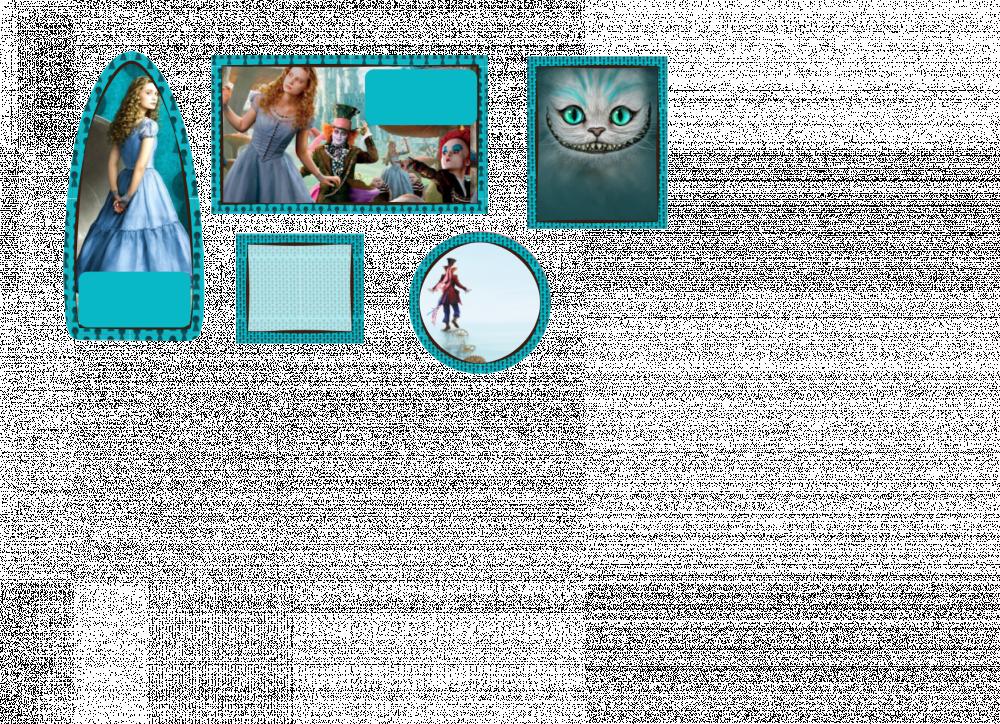 Arquivo de corte Etiqueta Escolar Alice no país das maravilhas