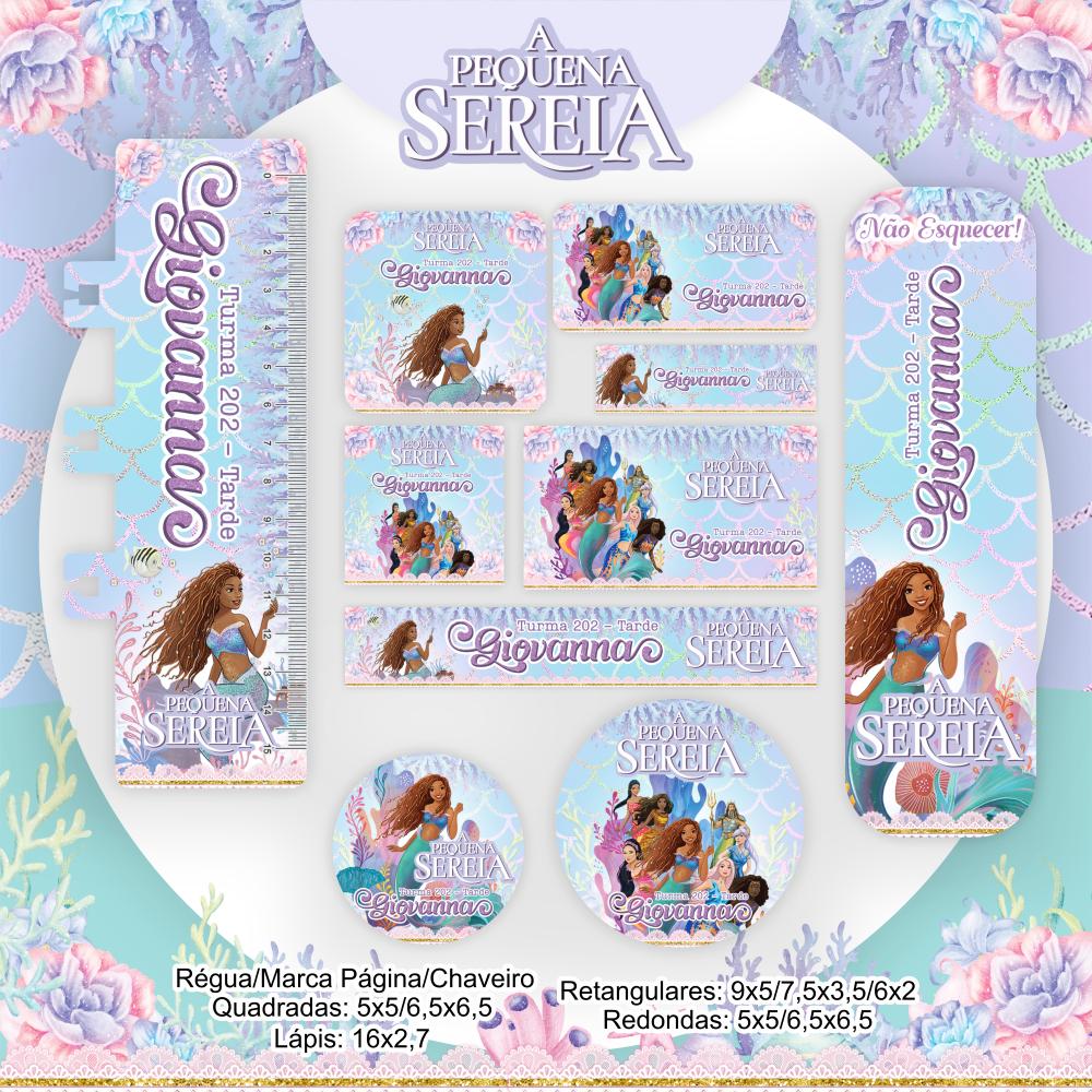 Arquivo de corte Etiqueta Escolar Ariel