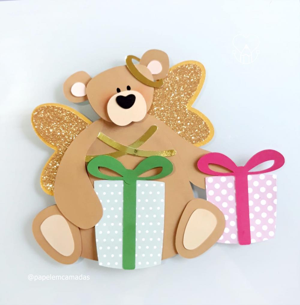 Arquivo de corte topo de bolo Natal