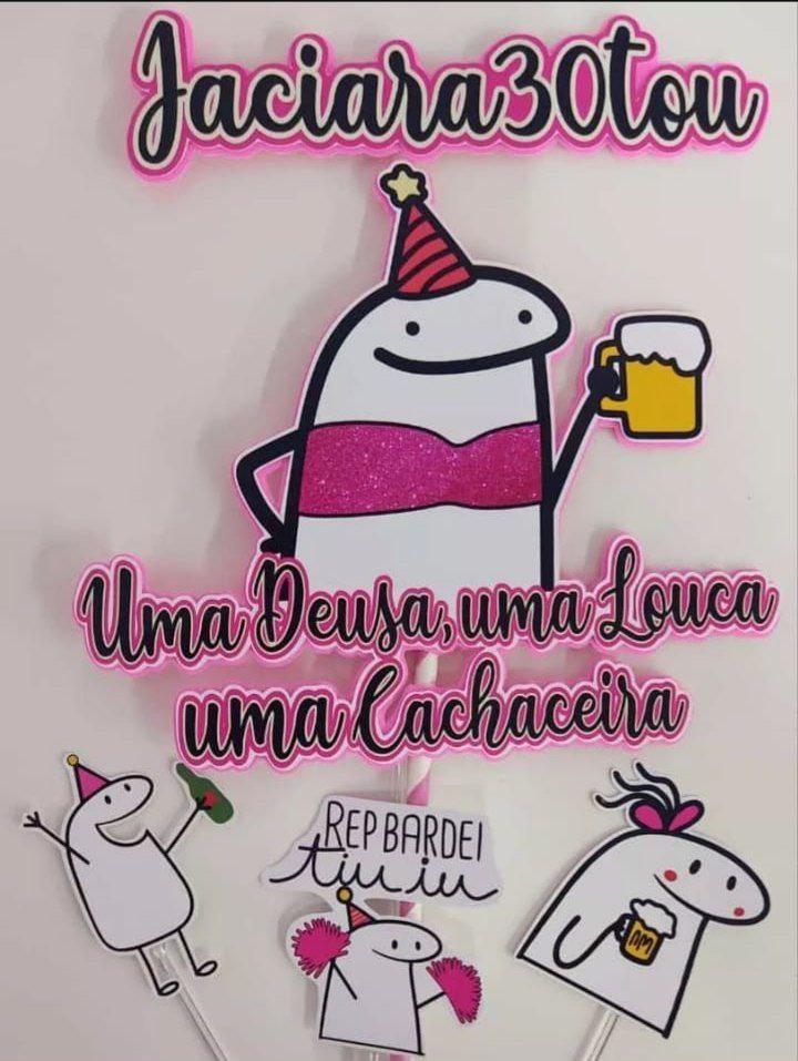 Arquivo de corte topo de bolo Flork