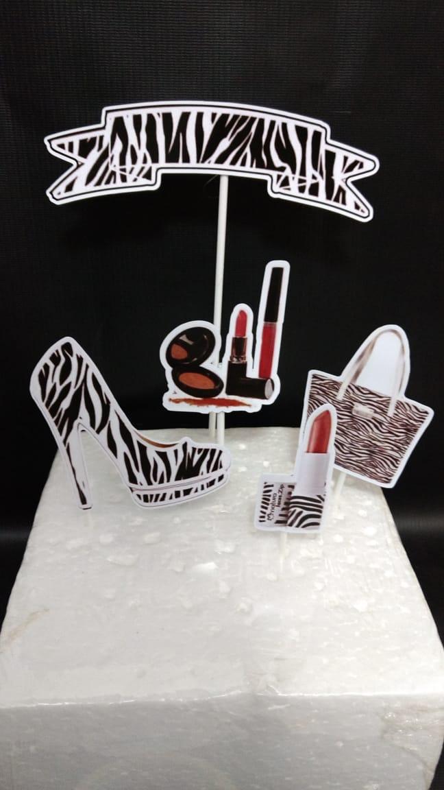 Arquivo de corte topo de bolo Sapato