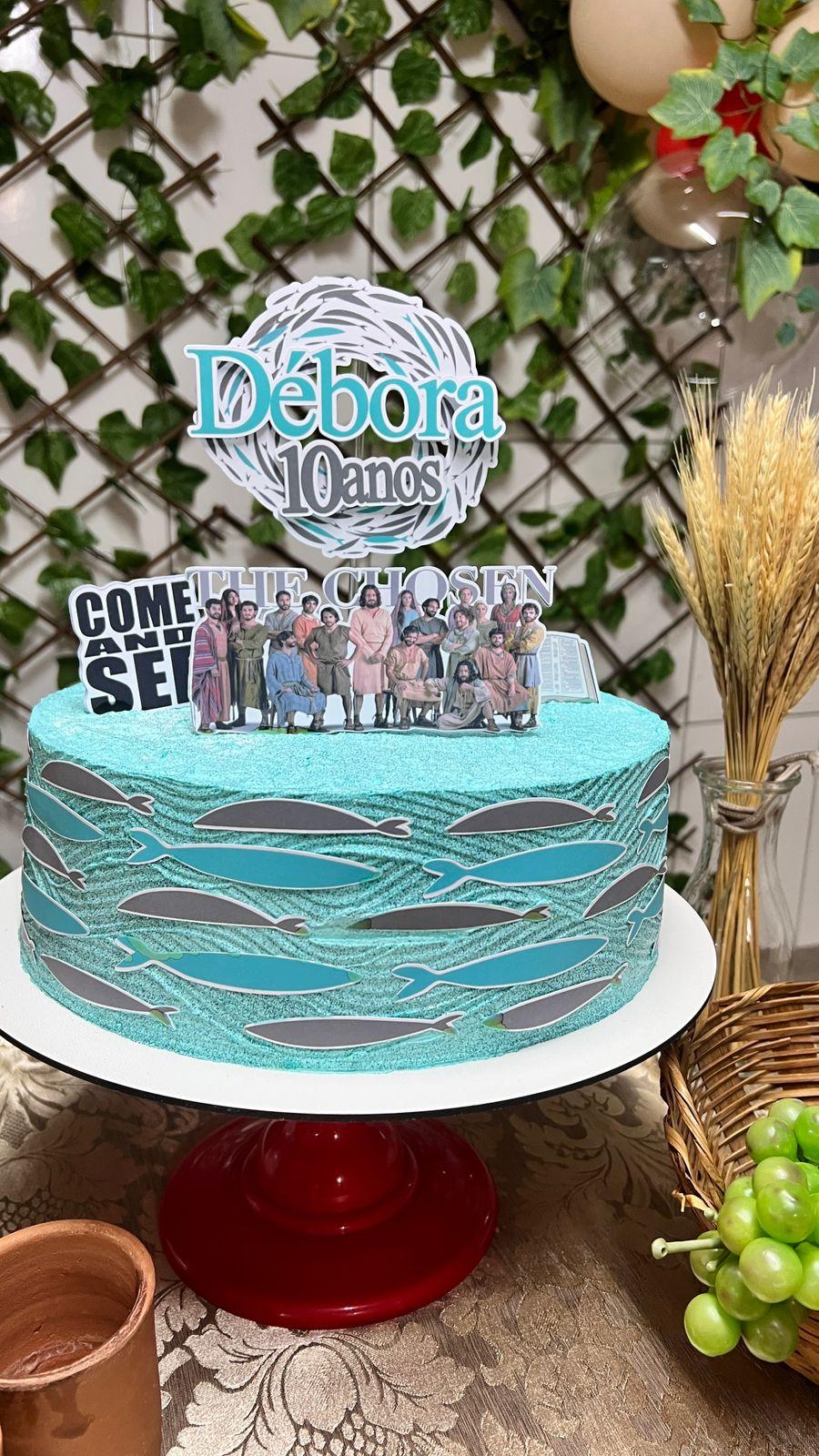 Arquivo de corte topo de bolo The Chosen