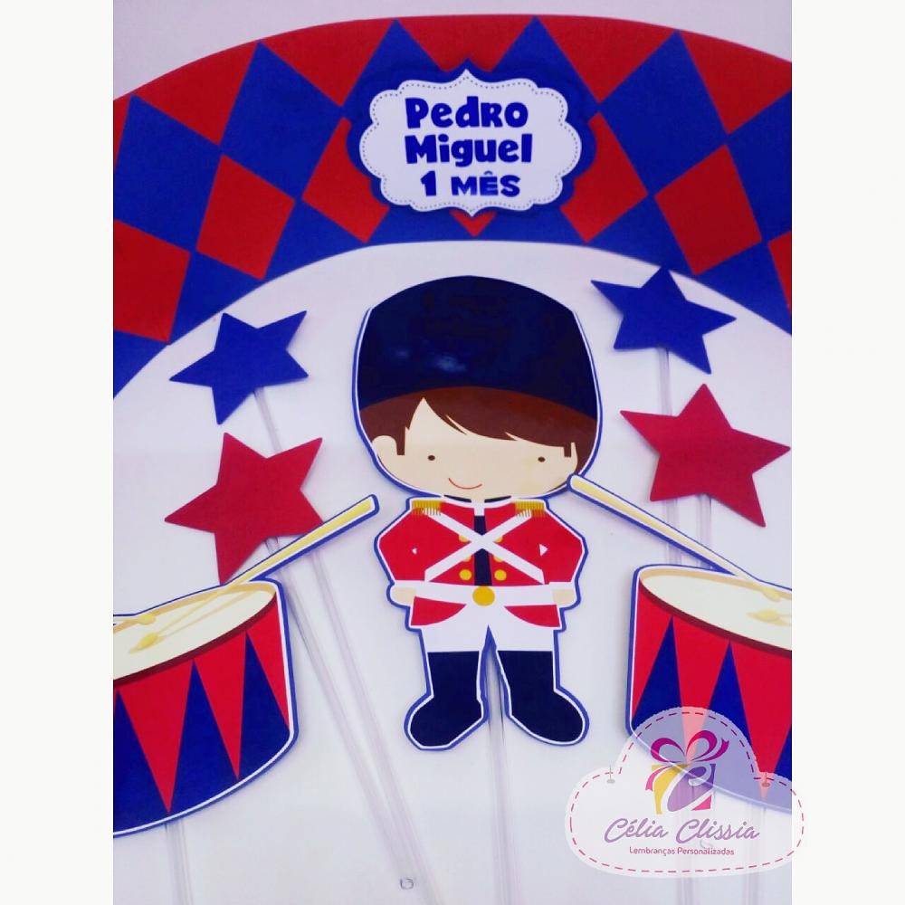 Arquivo de corte topo de bolo Soldadinho de chumbo