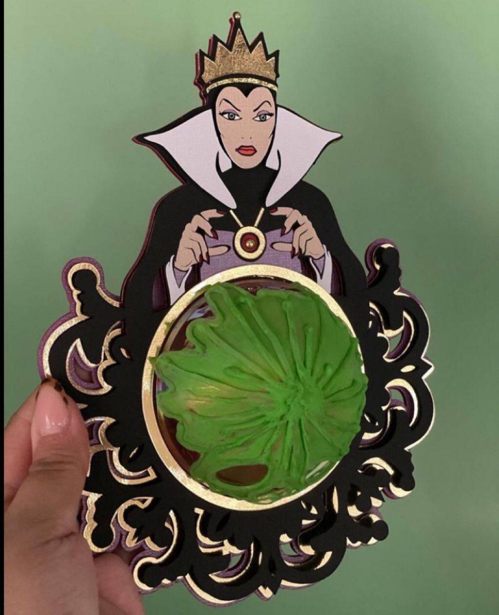 Arquivo de corte topo de bolo Rainha Má