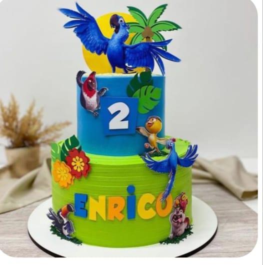 Arquivo de corte topo de bolo Rio o filme