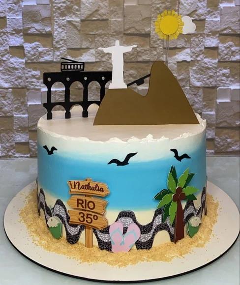 Arquivo de corte topo de bolo Rio de Janeiro
