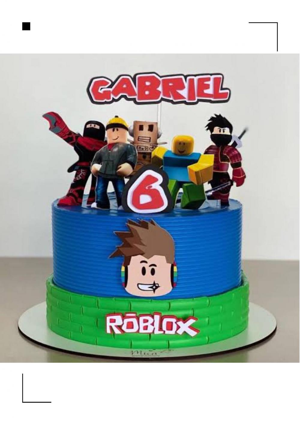 Arquivo de corte topo de bolo Roblox