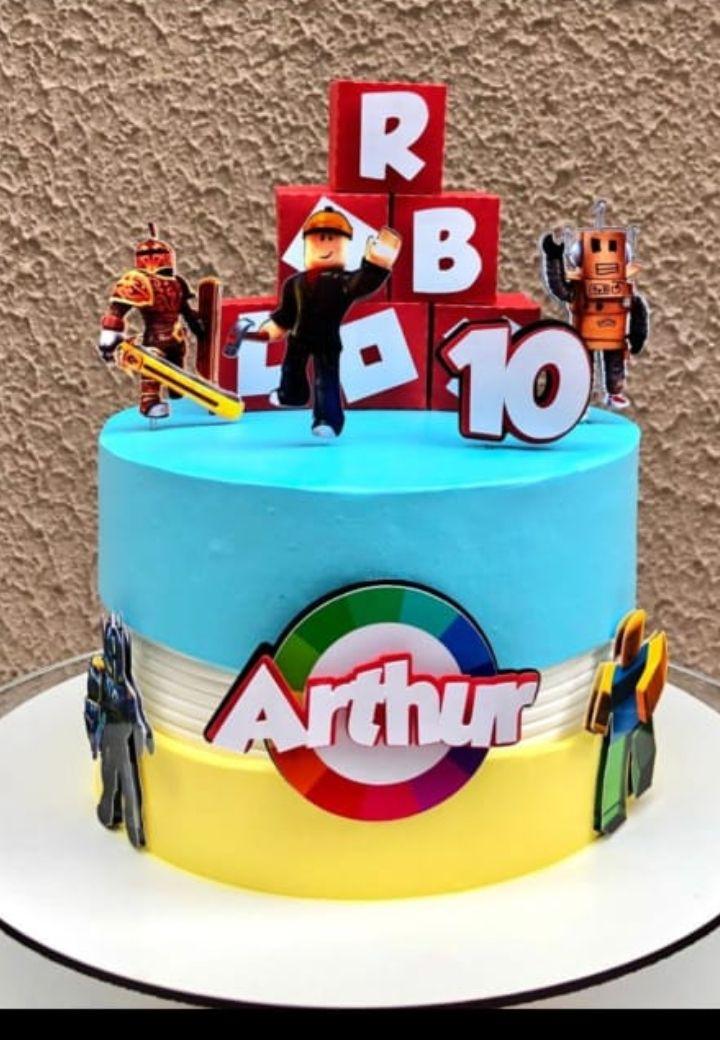 Arquivo de corte topo de bolo Roblox