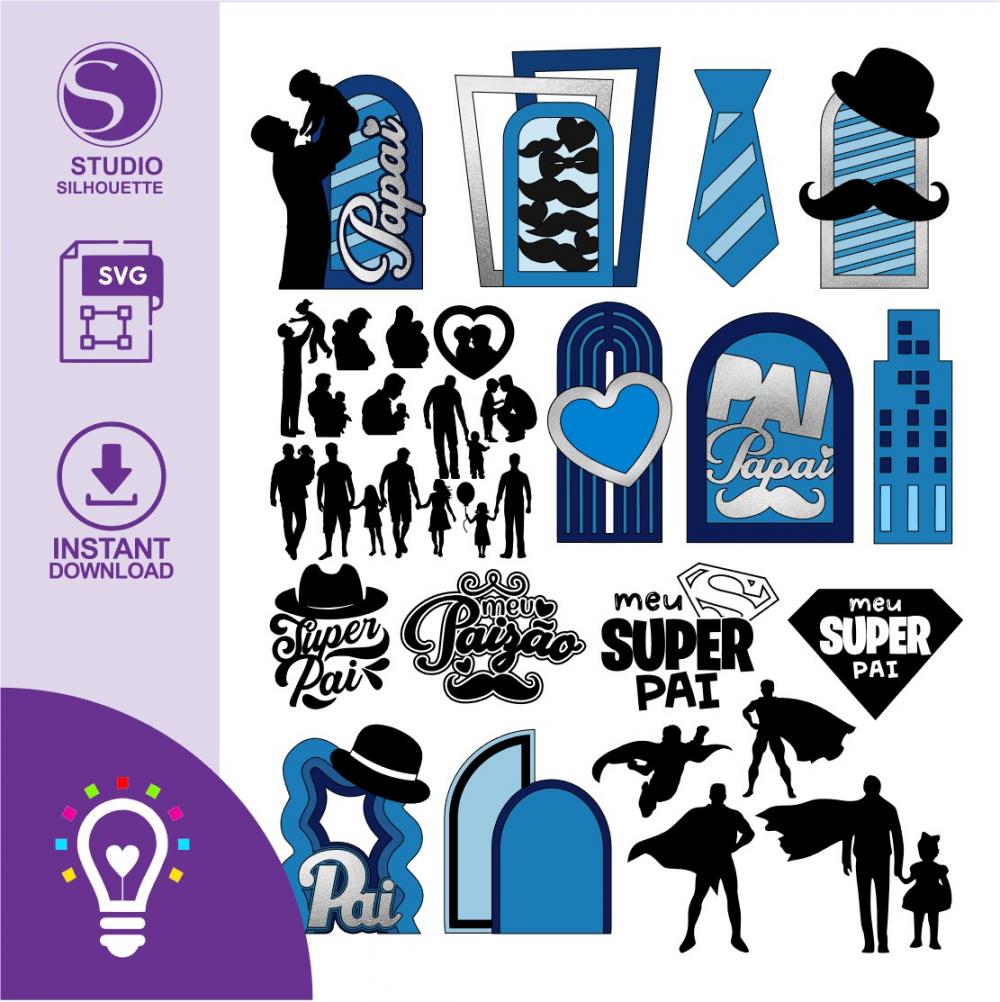 Arquivo de corte topo de bolo Painéis