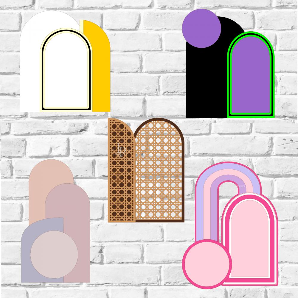 Arquivo de corte topo de bolo Painéis