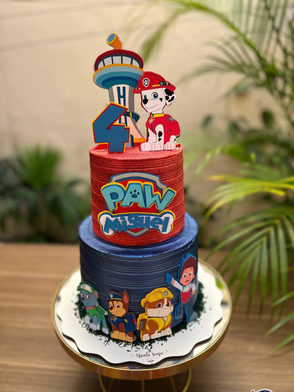 Arquivo de Corte Topo de Bolo Patrulha Canina