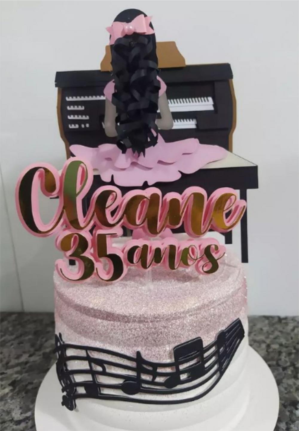 Arquivo de corte topo de bolo pianista