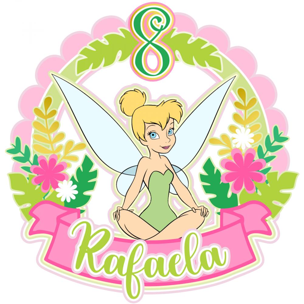 Arquivo de corte topo de bolo Sininho