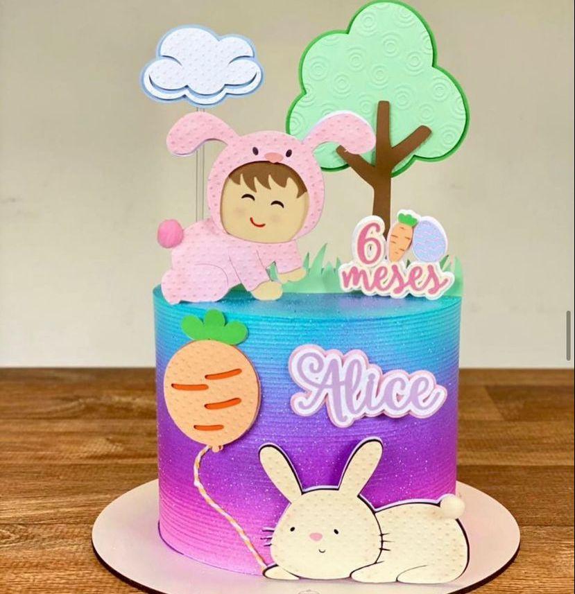 Arquivo de corte topo de bolo Páscoa