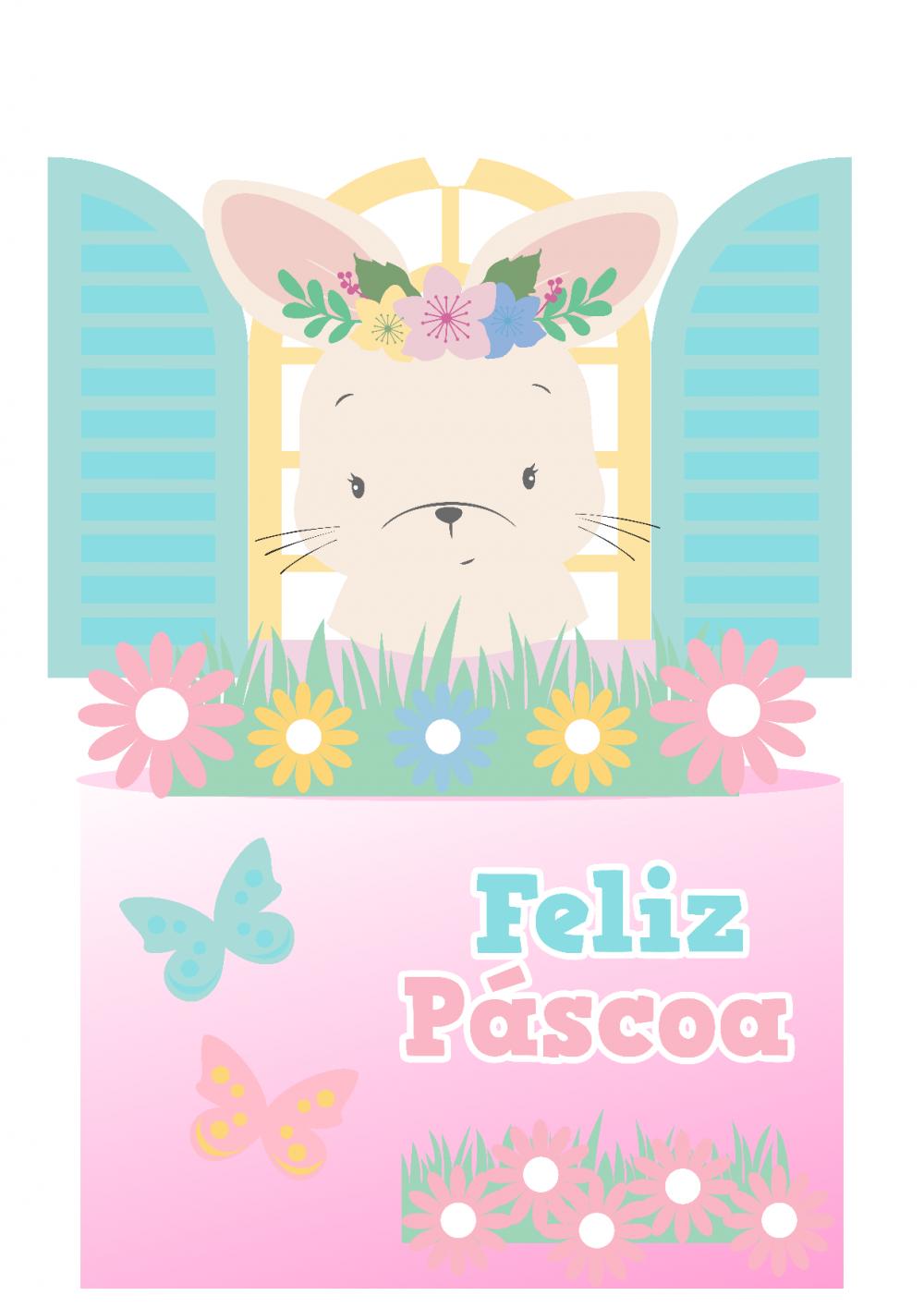 Arquivo de corte topo de bolo Páscoa