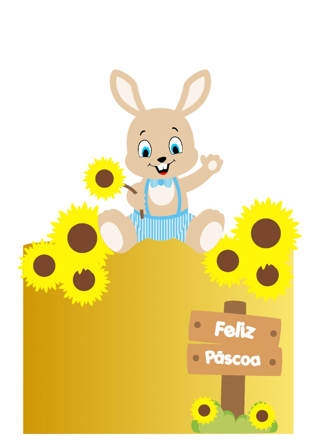 Arquivo de corte topo de bolo Páscoa