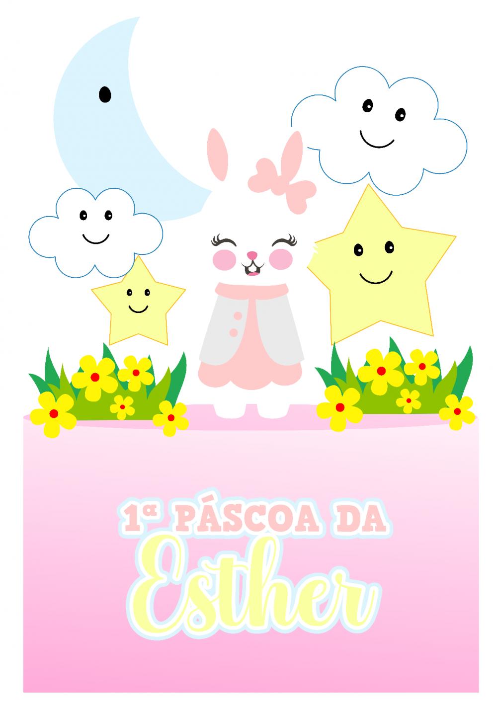 Arquivo de corte topo de bolo Páscoa