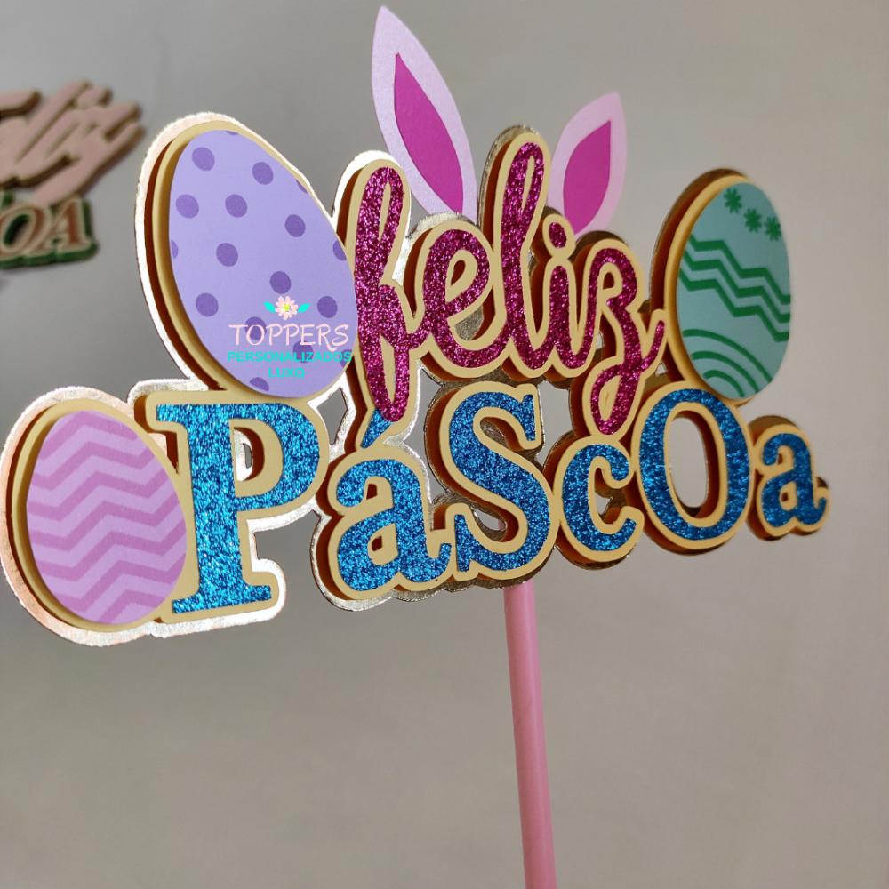 Arquivo de corte topo de bolo Páscoa