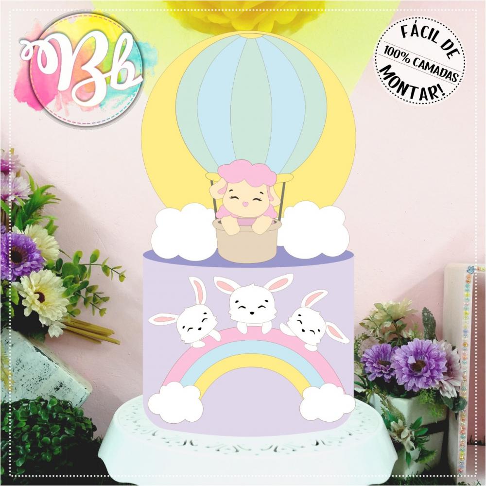 Arquivo de corte topo de bolo Páscoa