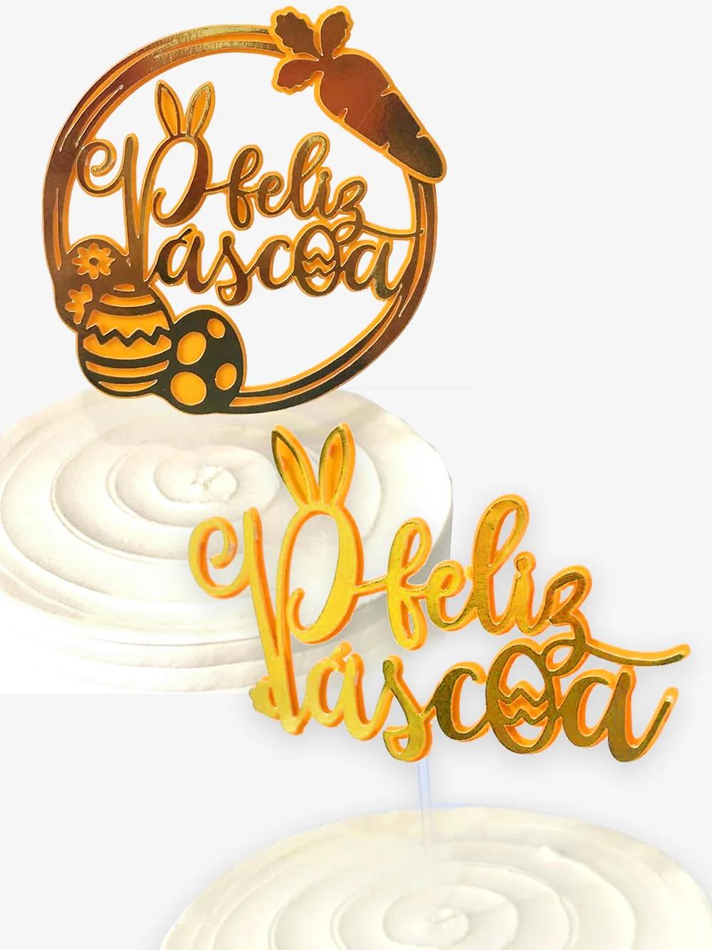 Arquivo de corte topo de bolo Páscoa