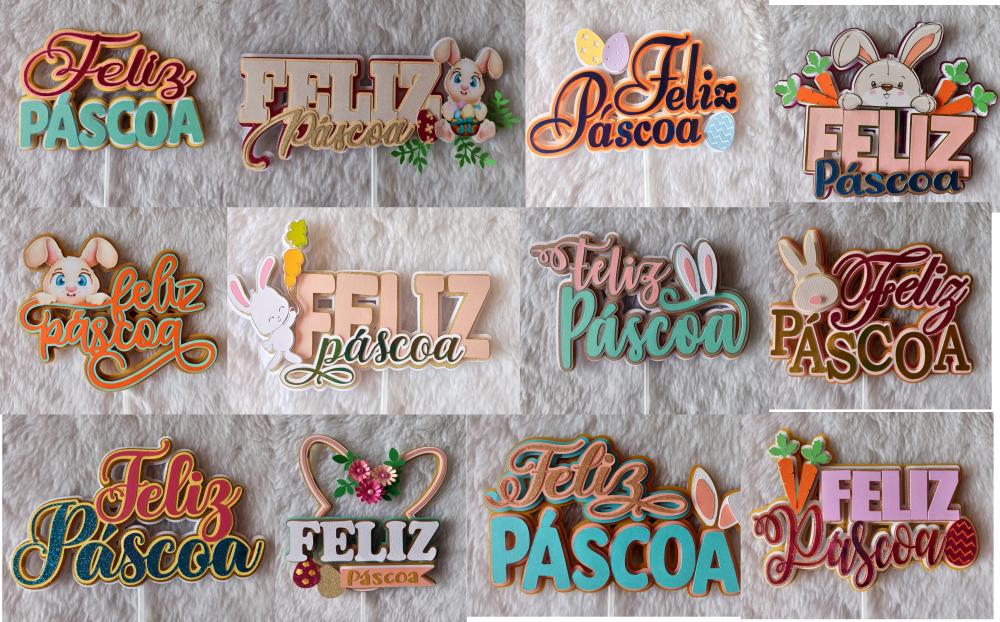 Arquivo de corte topo de bolo Páscoa