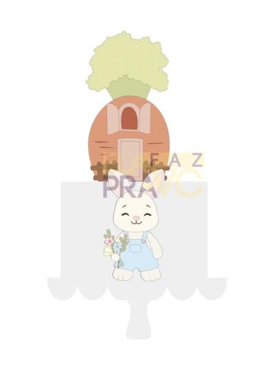 Arquivo de corte topo de bolo Páscoa