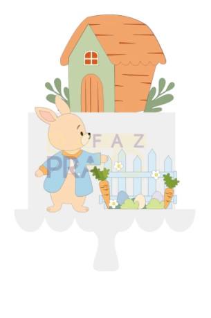 Arquivo de corte topo de bolo Páscoa