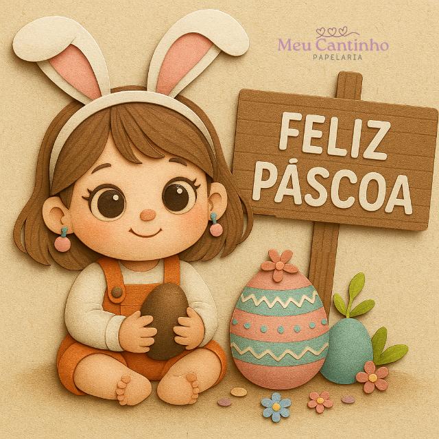 Arquivo de corte topo de bolo Páscoa