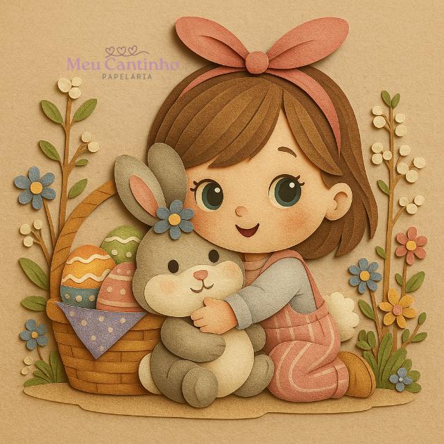 Arquivo de corte topo de bolo Páscoa