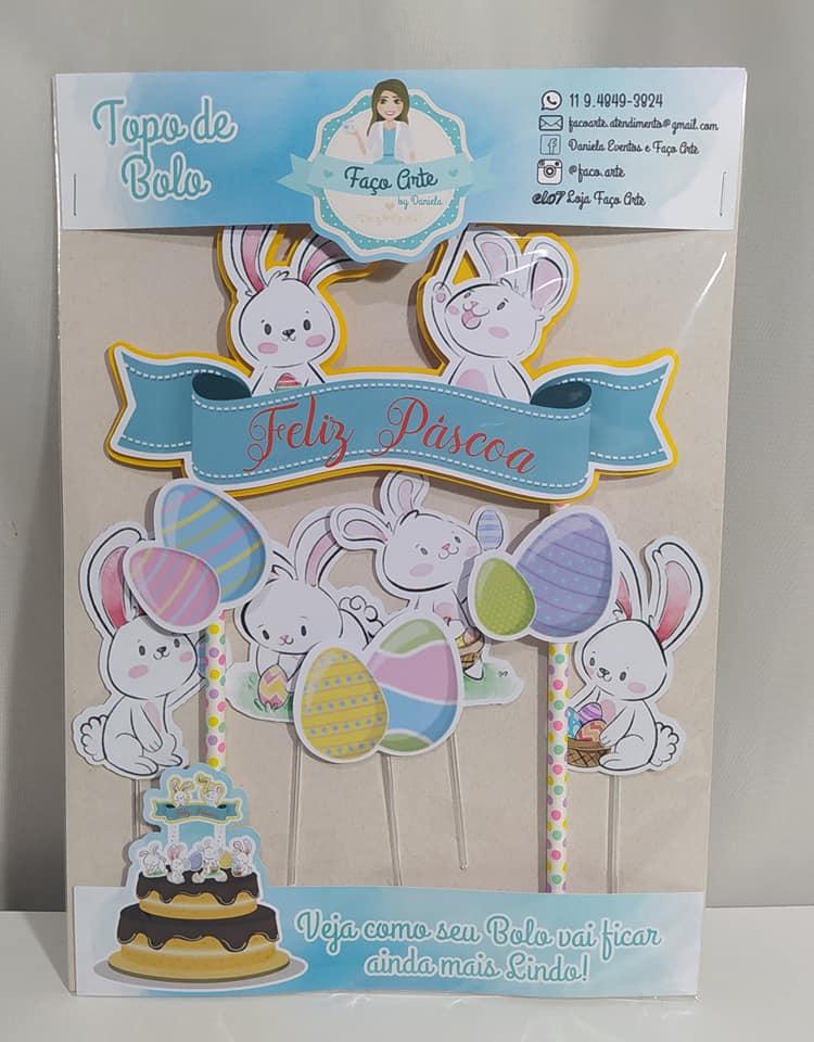 Arquivo de corte topo de bolo Páscoa