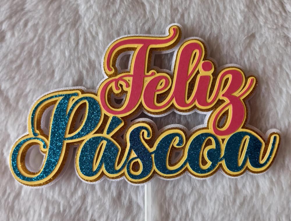 Arquivo de corte topo de bolo Páscoa