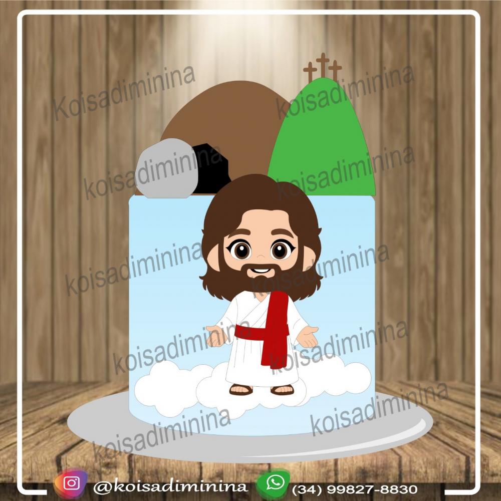 Arquivo de corte topo de bolo Páscoa