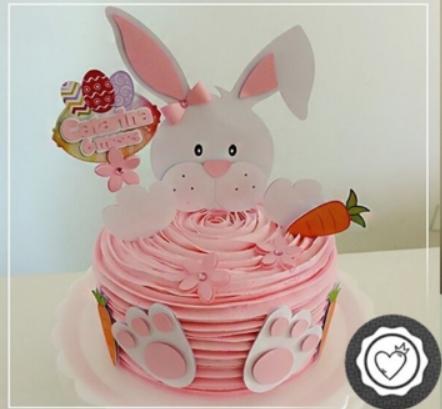 Arquivo de corte topo de bolo Páscoa