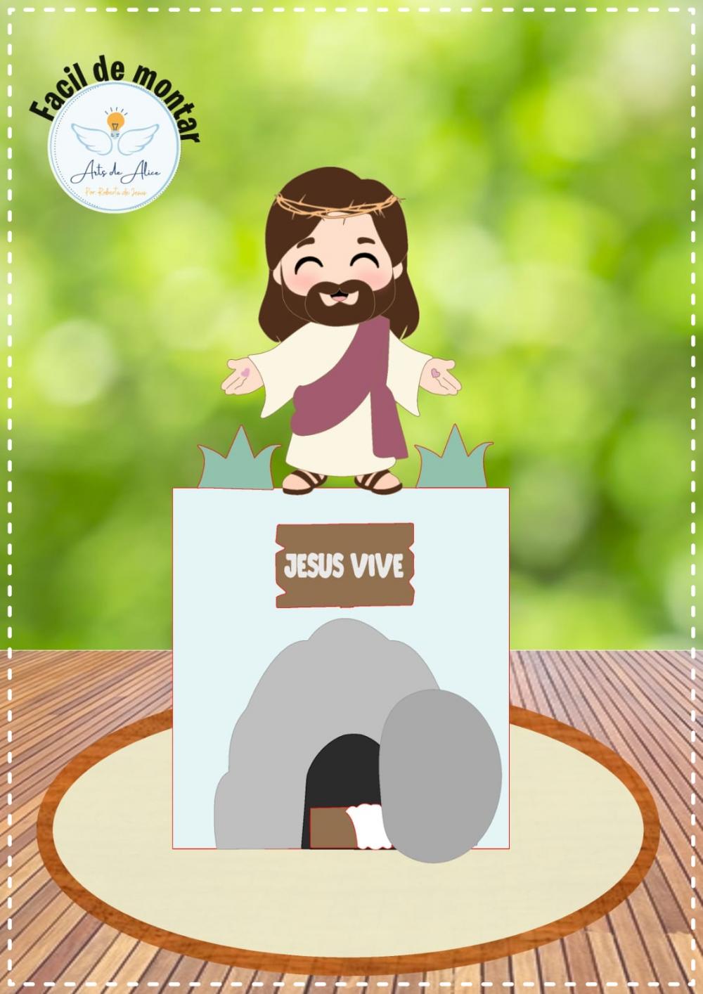 Arquivo de corte topo de bolo Páscoa