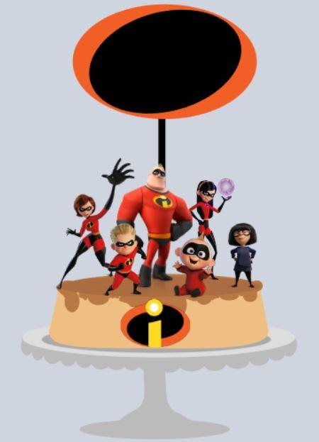 Arquivo de Corte Topo de Bolo Incriveis