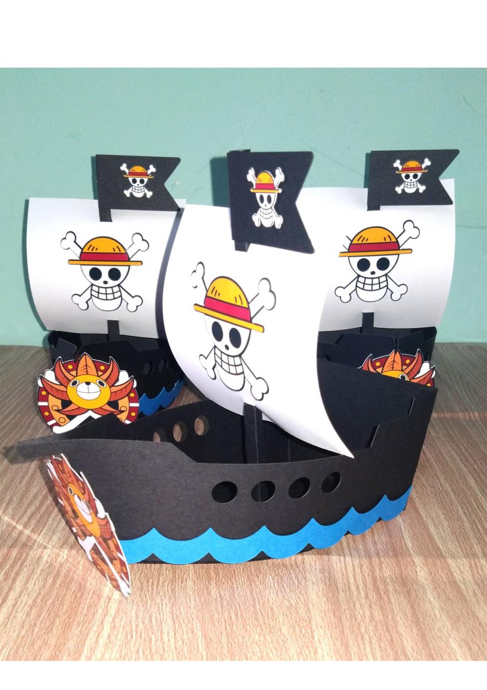 Arquivo de corte topo de bolo One Piece