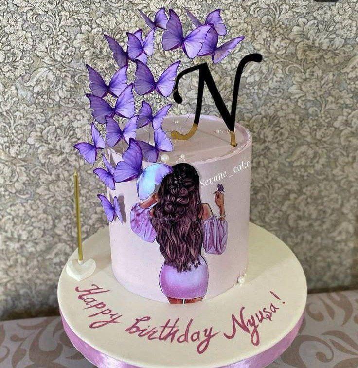 Arquivo de corte topo de bolo Menina