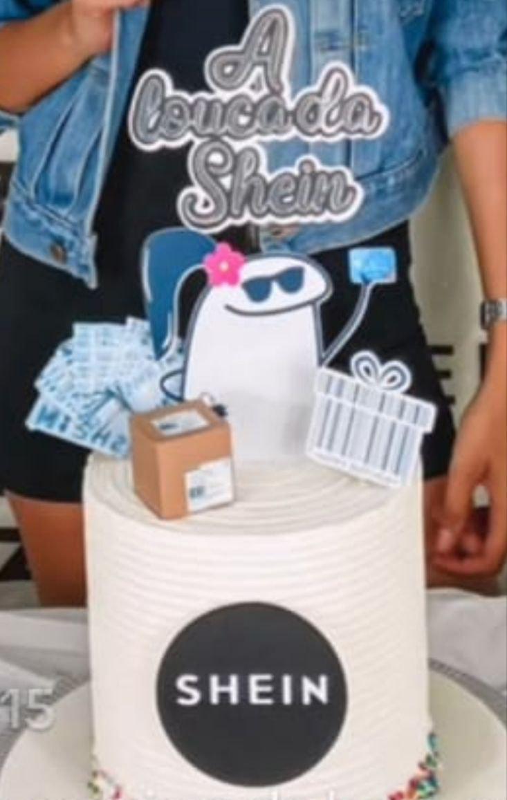 Arquivo de Corte Topo de Bolo Shein