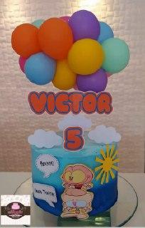 Arquivo de corte Topo de Bolo Mongo e Drongo