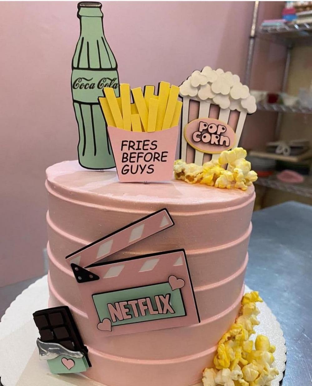 Arquivo de corte topo de bolo Netflix