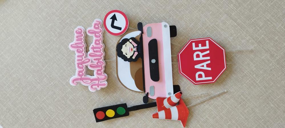 Arquivo de corte topo de bolo Habilitada